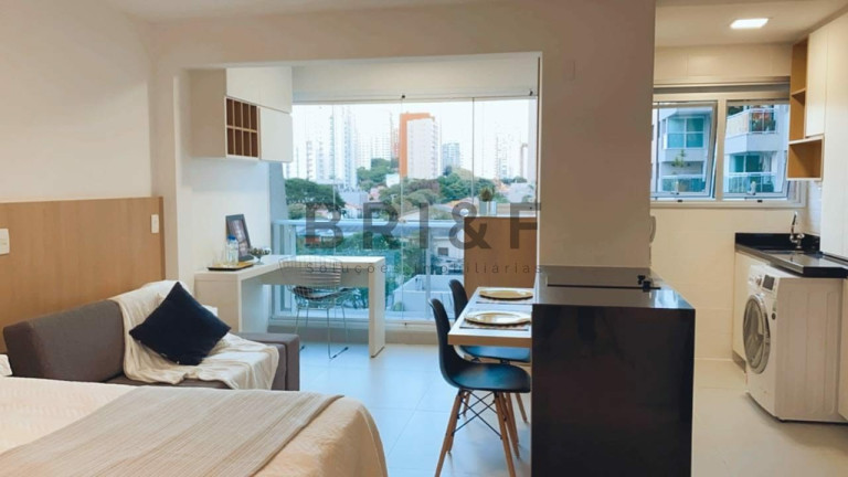 Imagem Apartamento com 1 Quarto à Venda, 36 m² em Brooklin - São Paulo Imagem Apartamento com 1 Quarto à Venda, 36 m² em Brooklin - São Paulo