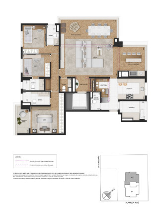 Imagem Apartamento com 3 Quartos à Venda, 157 m² em Moema - São Paulo Imagem Apartamento com 3 Quartos à Venda, 157 m² em Moema - São Paulo