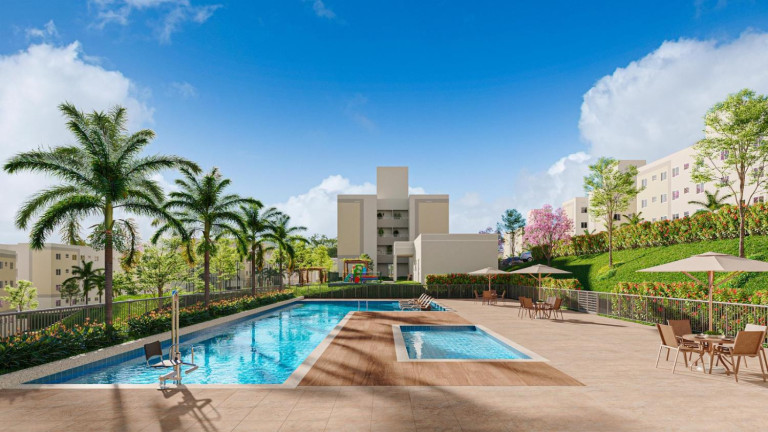 Imagem Apartamento com 2 Quartos à Venda, 40 m² em Campinho Da Serra Ii - Serra Imagem Apartamento com 2 Quartos à Venda, 40 m² em Campinho Da Serra Ii - Serra