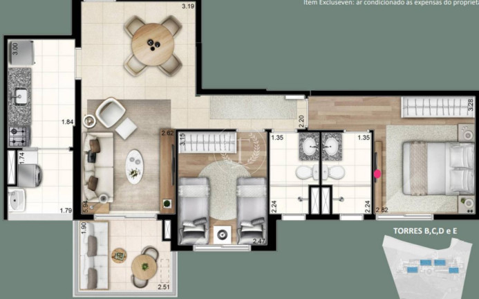 Imagem Apartamento com 2 Quartos à Venda, 69 m² em Jardim Caboré - São Paulo Imagem Apartamento com 2 Quartos à Venda, 69 m² em Jardim Caboré - São Paulo