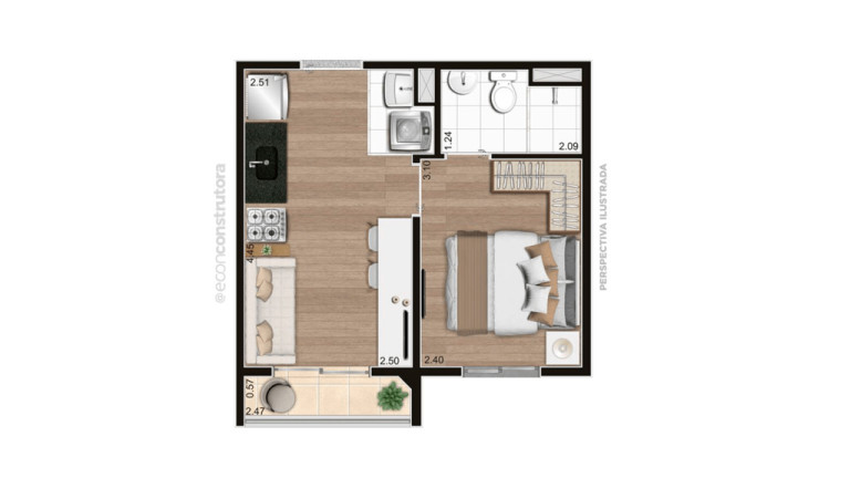 Imagem Apartamento com 2 Quartos à Venda, 38 m² em Parada Xv De Novembro - São Paulo Imagem Apartamento com 2 Quartos à Venda, 38 m² em Parada Xv De Novembro - São Paulo