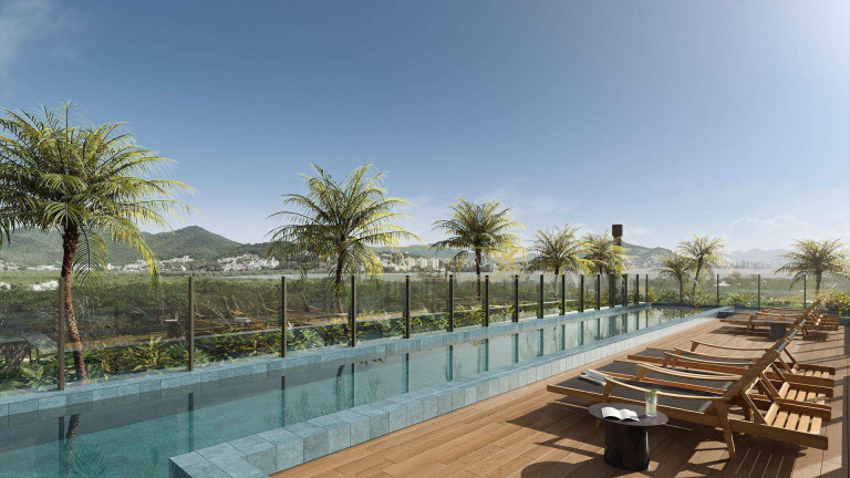 Apartamento com 2 Quartos à Venda, 77 m² em Cacupé - Florianópolis