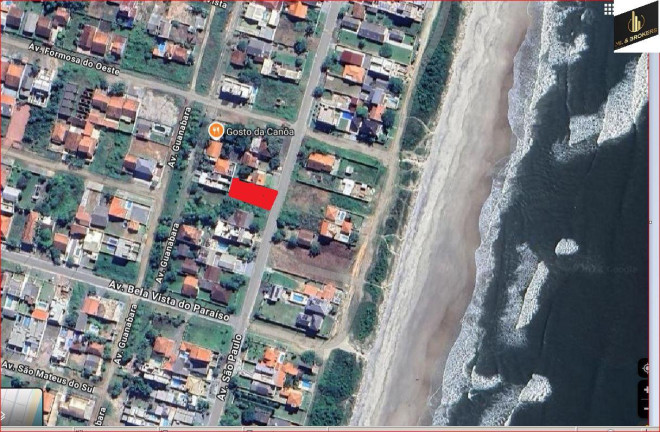 Imagem Terreno à Venda, 360 m² em Balneario Coroados - Guaratuba
