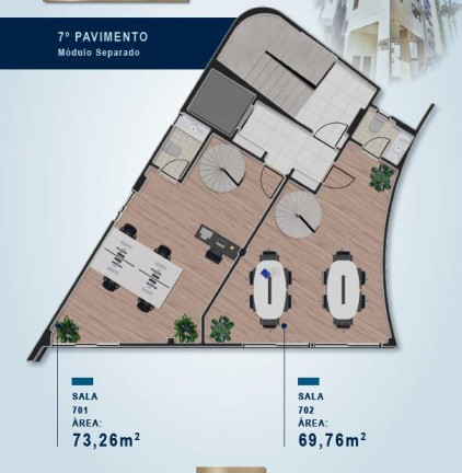 Imagem Sala Comercial para Alugar, 580 m² em Casa Forte - Recife