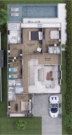 Imagem Casa com 5 Quartos à Venda, 426 m² em Xangri-lá Imagem Casa com 5 Quartos à Venda, 426 m² em Xangri-lá