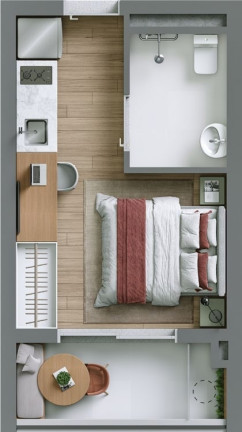 Imagem Imóvel com 1 Quarto à Venda, 51 m² em Bela Vista - São Paulo