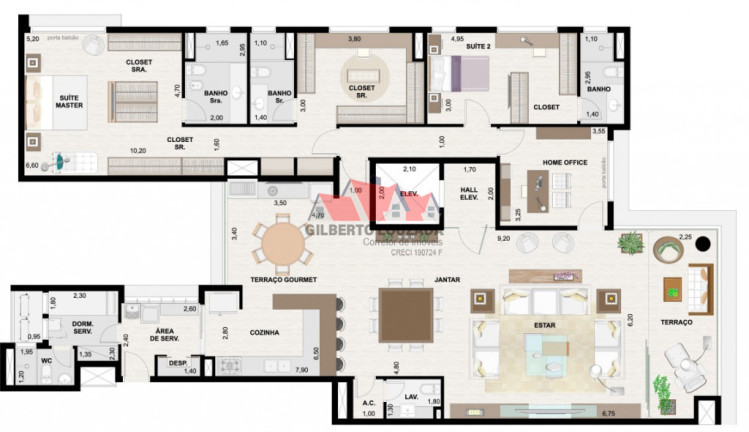 Imagem Apartamento com 4 Quartos à Venda, 234 m² em Campo Belo - São Paulo