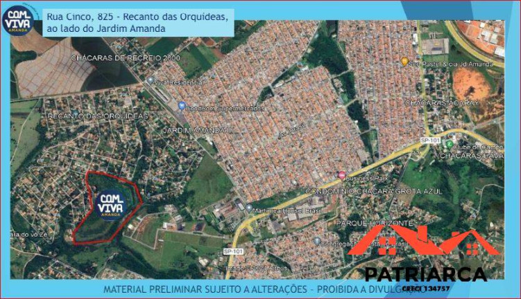 Imagem Terreno em Condomínio à Venda, 160 m² em Recanto Das Orquídeas - Monte Mor Imagem Terreno em Condomínio à Venda, 160 m² em Recanto Das Orquídeas - Monte Mor