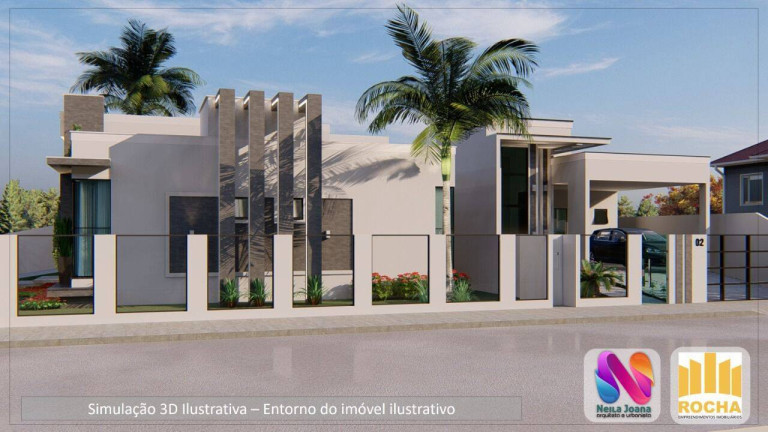 Imagem Casa com 3 Quartos à Venda, em Bosque Da Mata - Tijucas Imagem Casa com 3 Quartos à Venda, em Bosque Da Mata - Tijucas
