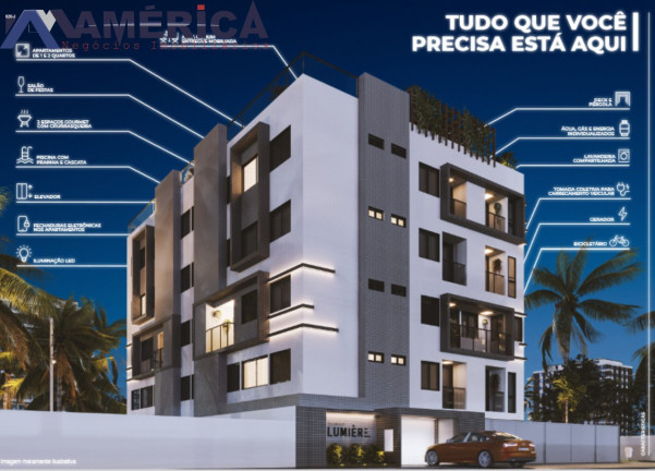 Imagem Flat com 1 Quarto à Venda, 23 m² em Intermares - Cabedelo Imagem Flat com 1 Quarto à Venda, 23 m² em Intermares - Cabedelo