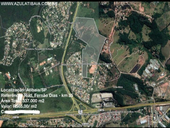 Imagem Terreno à Venda, em Pinheiral Ii - Atibaia Imagem Terreno à Venda, em Pinheiral Ii - Atibaia