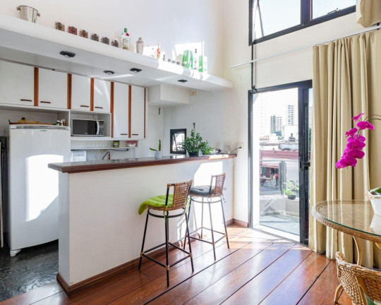 Imagem Flat com 1 Quarto à Venda, 51 m² em Moema - São Paulo Imagem Flat com 1 Quarto à Venda, 51 m² em Moema - São Paulo
