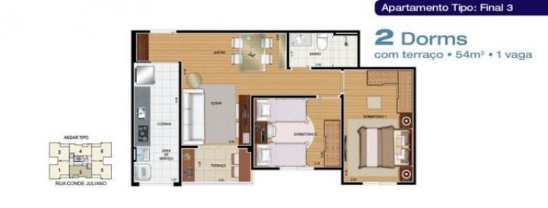 Imagem Apartamento com 3 Quartos à Venda, 69 m² em Vila Humaita - Santo André Imagem Apartamento com 3 Quartos à Venda, 69 m² em Vila Humaita - Santo André