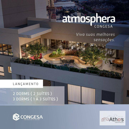 Imagem Apartamento com 2 Quartos à Venda, 68 m² em Atmosphera Congesa - Indaiatuba