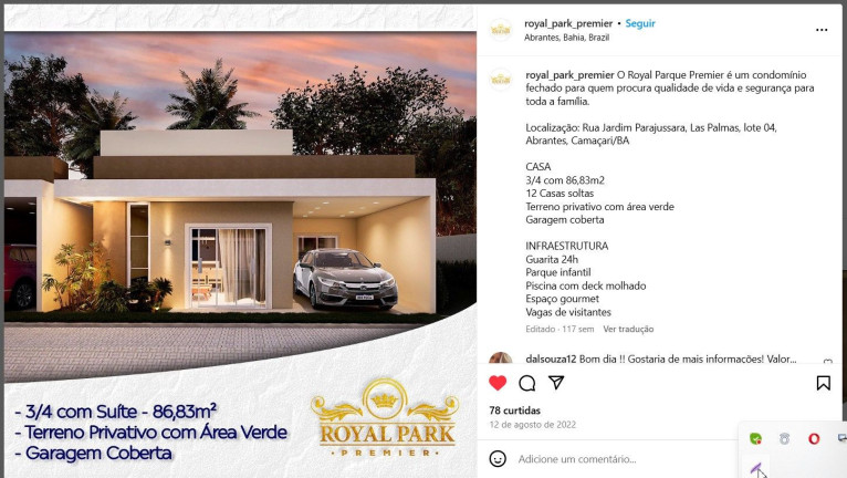 Imagem Casa com 3 Quartos à Venda, 86 m² em Estrada Do Coco - Camaçari Imagem Casa com 3 Quartos à Venda, 86 m² em Estrada Do Coco - Camaçari