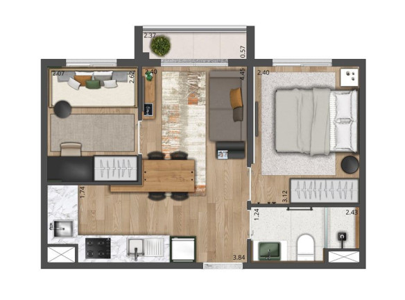 Imagem Apartamento com 2 Quartos à Venda, 62 m² em Moema - São Paulo Imagem Apartamento com 2 Quartos à Venda, 62 m² em Moema - São Paulo