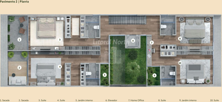 Imagem Casa de Condomínio com 4 Quartos à Venda, 530 m² em Praia Do Estaleiro - Balneário Camboriú