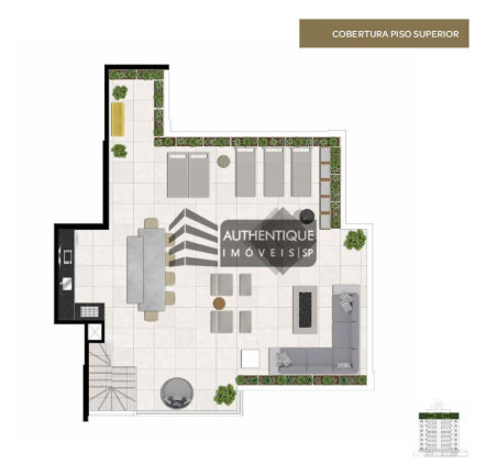 Imagem Cobertura com 3 Quartos à Venda, 229 m² em Alto De Pinheiros - São Paulo Imagem Cobertura com 3 Quartos à Venda, 229 m² em Alto De Pinheiros - São Paulo