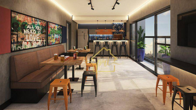 Imagem Apartamento com 1 Quarto à Venda, 54 m² em Boqueirão - Santos