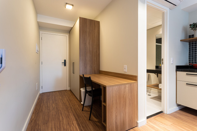 Imagem Apartamento com 1 Quarto para Alugar, 28 m² em Vila Clementino - São Paulo