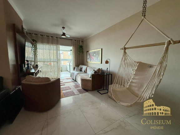Apartamento com 3 Quartos à Venda, 115 m² em Vila Guilhermina - Praia Grande