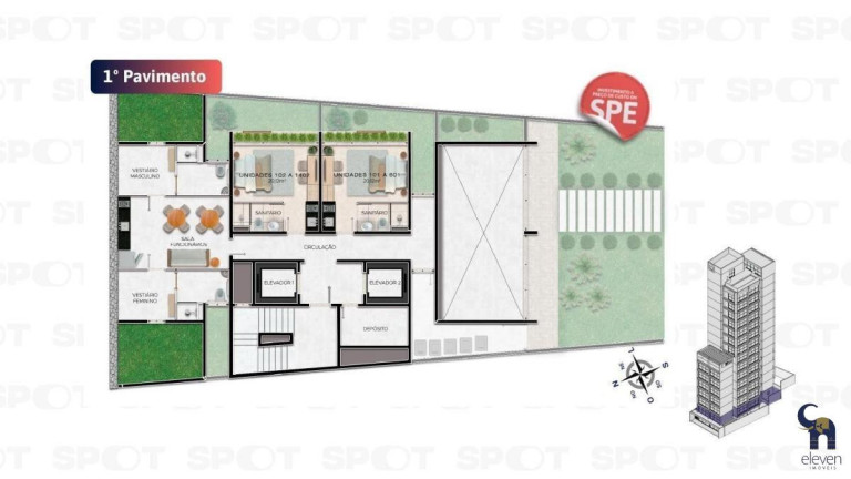 Imagem Apartamento com 1 Quarto à Venda, 20 m² em Barra - Salvador Imagem Apartamento com 1 Quarto à Venda, 20 m² em Barra - Salvador