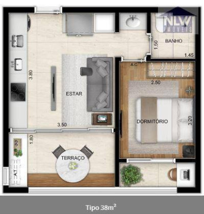 Imagem Studio com 1 Quarto à Venda, 28 m² em Vila Mariana - São Paulo Imagem Studio com 1 Quarto à Venda, 28 m² em Vila Mariana - São Paulo