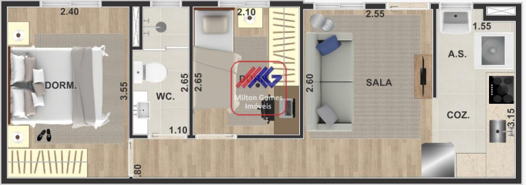 Imagem Apartamento com 2 Quartos à Venda, 38 m² em Artur Alvim - São Paulo