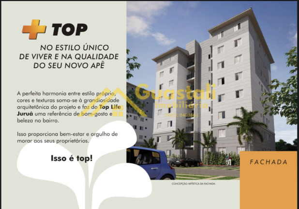Imagem Apartamento com 2 Quartos à Venda, 53 m² em Glebas Califórnia - Piracicaba