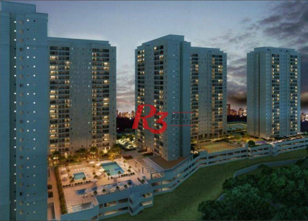 Imagem Apartamento com 3 Quartos à Venda ou Locação, 84 m² em Marapé - Santos