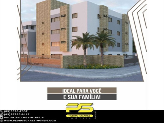 Apartamento com 2 Quartos à Venda, 48 m² em Recanto Do Poço - Cabedelo