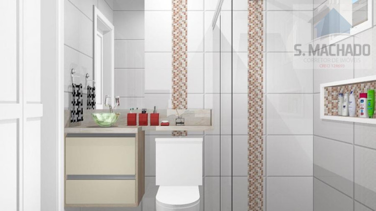 Imagem Apartamento com 3 Quartos à Venda, 79 m² em Vila Curuça - Santo André