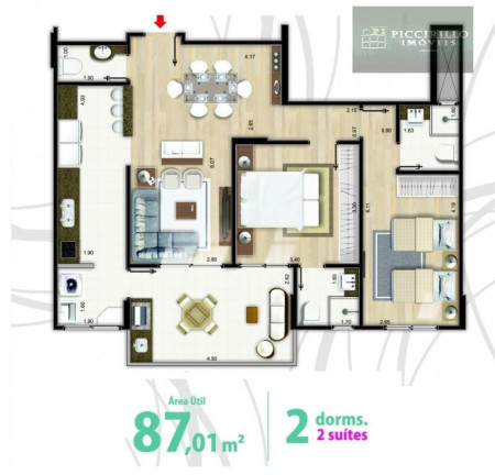 Imagem Apartamento com 3 Quartos à Venda, 107 m² em Aviação - Praia Grande Imagem Apartamento com 3 Quartos à Venda, 107 m² em Aviação - Praia Grande