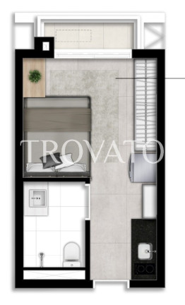 Imagem Imóvel com 1 Quarto à Venda, 23 m² em Paraíso - São Paulo Imagem Imóvel com 1 Quarto à Venda, 23 m² em Paraíso - São Paulo