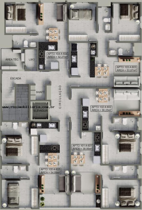 Imagem Apartamento com 2 Quartos à Venda, 54 m² em Bessa - João Pessoa