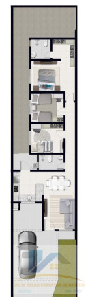 Imagem Casa com 3 Quartos à Venda, 108 m² em Parque Da Fonte - São José Dos Pinhais