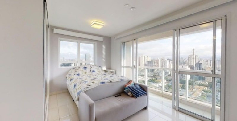 Apartamento com 1 Quarto à Venda, 50 m² em Brooklin Paulista - São Paulo