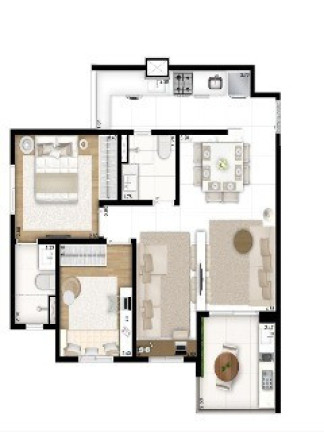 Imagem Apartamento com 3 Quartos à Venda, 70 m² em Saúde - São Paulo Imagem Apartamento com 3 Quartos à Venda, 70 m² em Saúde - São Paulo