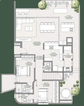 Imagem Apartamento com 3 Quartos à Venda, 12.436 m² em Fazenda - Itajaí