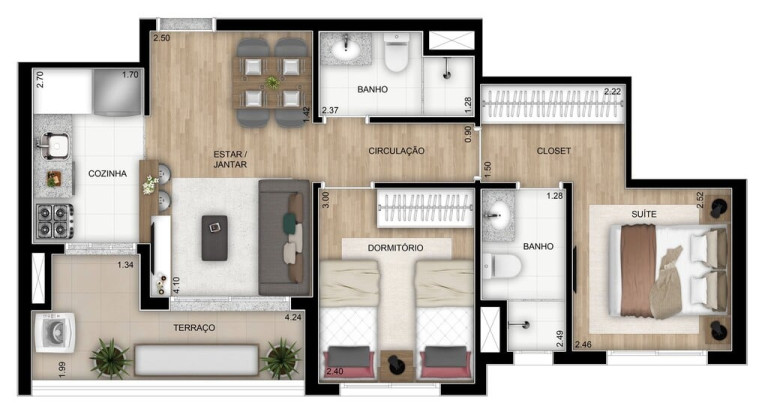 Imagem Apartamento com 3 Quartos à Venda, 67 m² em Lapa - São Paulo