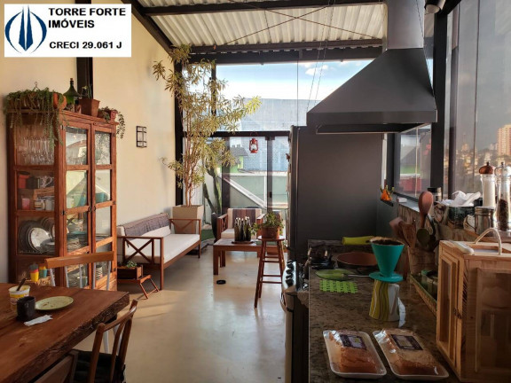 Imagem Cobertura com 3 Quartos à Venda, 140 m² em Vila Valparaíso - Santo André Imagem Cobertura com 3 Quartos à Venda, 140 m² em Vila Valparaíso - Santo André