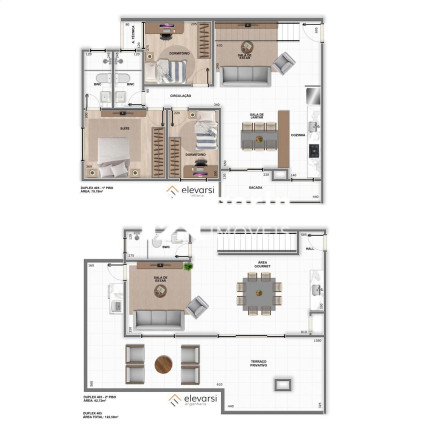 Imagem Apartamento com 2 Quartos à Venda, 96 m² em Centro - Pinhais