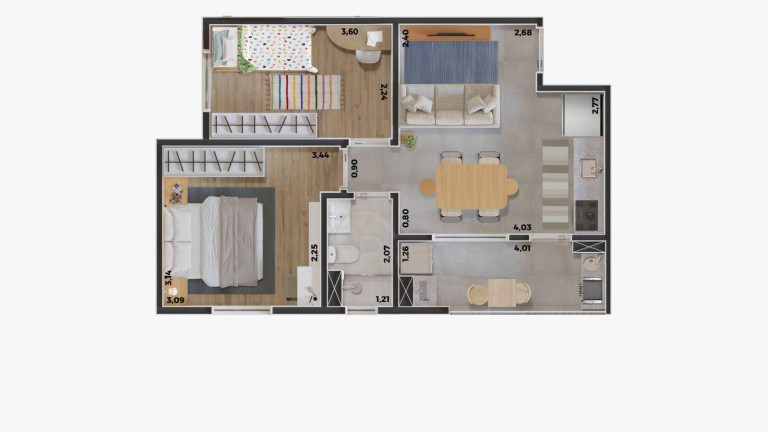 Imagem Apartamento com 2 Quartos à Venda, 47 m² em Jardim Hubert - Indaiatuba Imagem Apartamento com 2 Quartos à Venda, 47 m² em Jardim Hubert - Indaiatuba