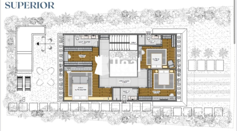 Imagem Casa com 4 Quartos à Venda, 280 m² em Alphaville (abrantes) - Camaçari