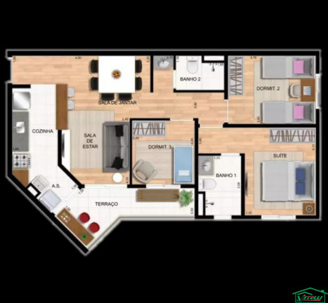 Imagem Apartamento com 3 Quartos à Venda, 65 m² em Vila Prudente - São Paulo Imagem Apartamento com 3 Quartos à Venda, 65 m² em Vila Prudente - São Paulo