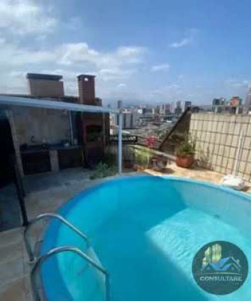 Cobertura com 4 Quartos para Alugar, 275 m² em Pompéia - Santos