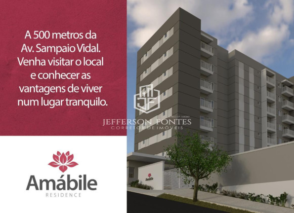 Imagem Apartamento com 2 Quartos à Venda, 46 m² em Palmital - Marília Imagem Apartamento com 2 Quartos à Venda, 46 m² em Palmital - Marília