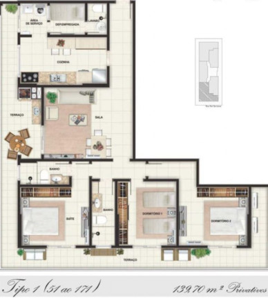 Imagem Apartamento com 3 Quartos à Venda, 140 m² em Canto Do Forte - Praia Grande Imagem Apartamento com 3 Quartos à Venda, 140 m² em Canto Do Forte - Praia Grande