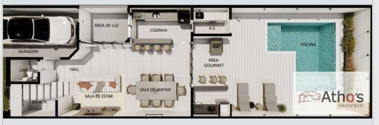 Imagem Casa com 3 Quartos à Venda, 198 m² em Jardim Toscana - Indaiatuba Imagem Casa com 3 Quartos à Venda, 198 m² em Jardim Toscana - Indaiatuba