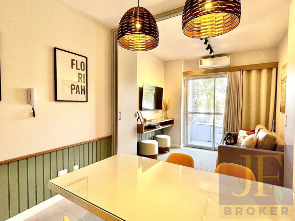 Imagem Apartamento com 1 Quarto para Temporada, 40 m² em Canasvieiras - Florianópolis Imagem Apartamento com 1 Quarto para Temporada, 40 m² em Canasvieiras - Florianópolis